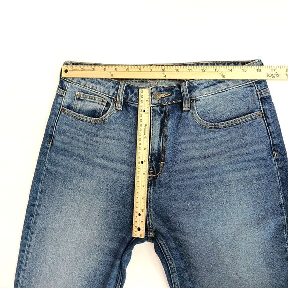 Hidden Jeans Curvy Women's Size 31 High-Rise Distressed Hem - Picture 6 of 10